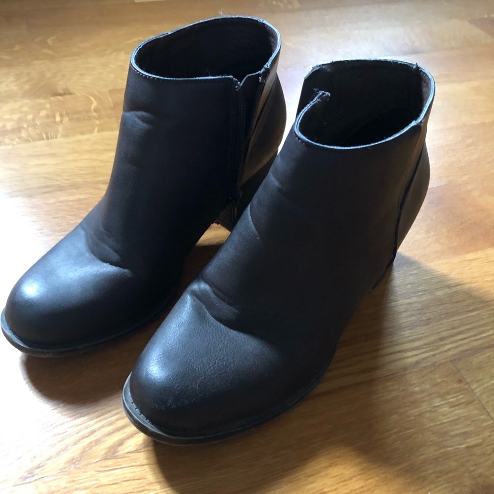 Chunky Bootie Heel